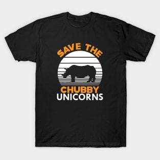 Rhino - Save the chubby unicorn T-Shirt